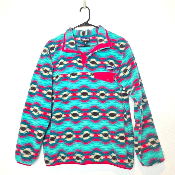 PATAGONIA Synchilla Snap-T Fleece Pullover Sweater in Wild Desert Green - Picture 2 of 9